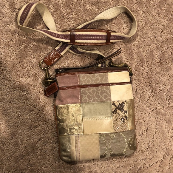 Coach patchwork crossbody - Picture 1 of 7